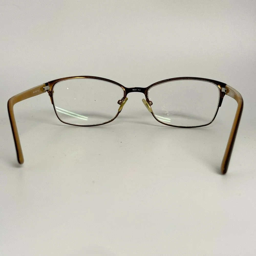 Liz Claiborne L605 0DC7 Brown Tortoise‎ Eyeglasses Frames 55-17-135 Womens